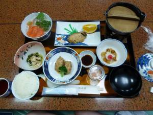 あすなろ温泉旅館・夕食
