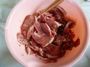 孜然羊肉１