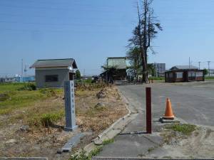 津波襲来の地
