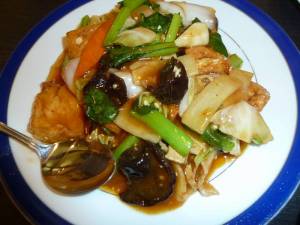 張広東飯店家常豆腐