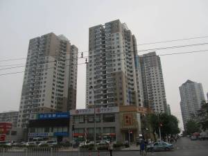 黄河路の信号