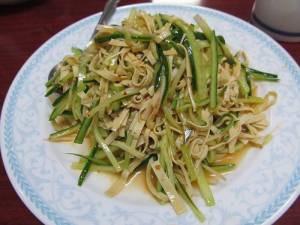 廣聚隆の豆腐皮冷菜