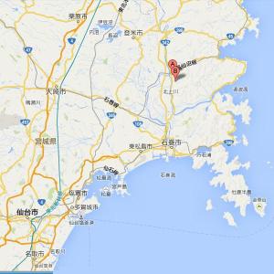 柳津虚空蔵尊の地図２