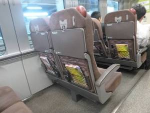 スーパーカムイ車内