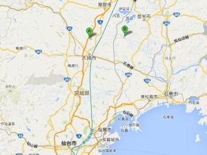 蕪栗沼地図