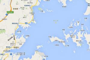 浦戸諸島地図