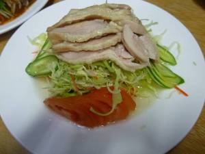 紅四季の冷菜