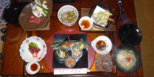 松葉荘の夕食