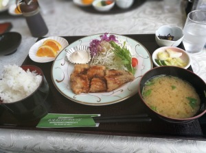 泉崎カントリーヴィレッジ「なまず定食」