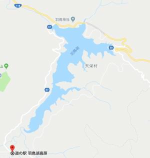 羽鳥湖・地図２