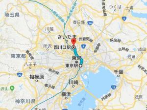 西川口駅マップ