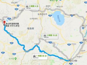 金山町地図