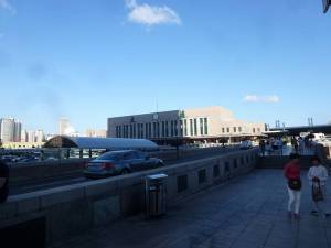 大連駅前