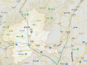 群馬県地図