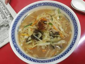 山椒みそタンメン雲南風