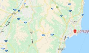 いわき方面地図